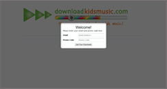 Desktop Screenshot of downloadkidsmusic.com